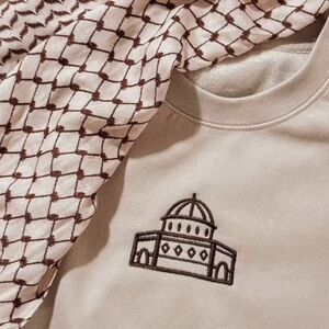 Dome of the Rock, Palestine Crewneck